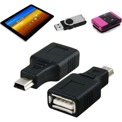 Micro USB 2.0 A Female To Micro USB B 5 Pin Male OTG Adaptor Connector Converter Adaptor Extension Cable For Tablet Computer