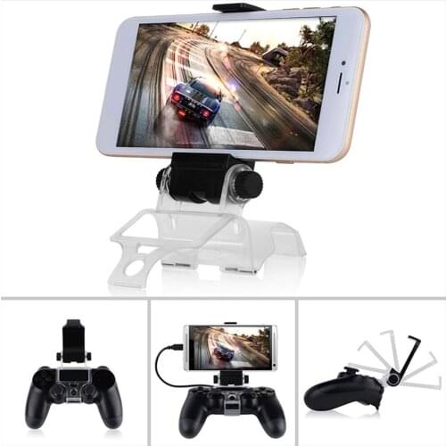 Professional Mobile Phone Clamp For PS4 Smart Clip Cell Mobile Phone Clamp Holder For PS4 Game Controller