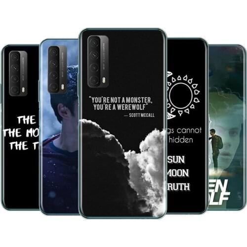 Teen Wolf story Silicone Cover For Huawei Y7P Y5P Y9A Y8S Y9S Y6S Y9 Y7 Y6 Y5 Prime PRO Lite 2019 2018 2017 Phone Case