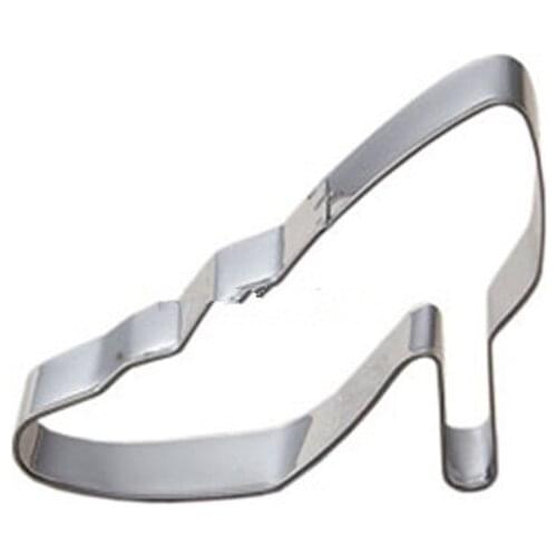 High Heeled Shoes Cookie Tools Cake Stencil Kitchen Cupcake Decoration Template Mold Cookie Coffee Stencil Mold Baking Baking