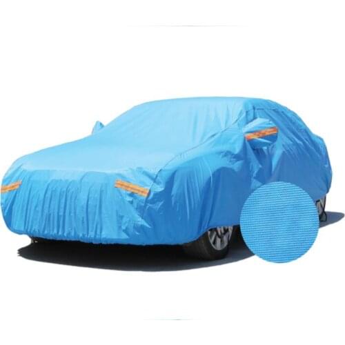 Waterproof peva car covers outdoor sun protection cover for car reflector dust rain snow protective suv sedan hatchback