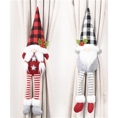 1 Pcs 50x45cm Christmas Decorations For Home Creative Cartoon Gift window Pendant New Year Decor 2022 Christmas Things Navidad