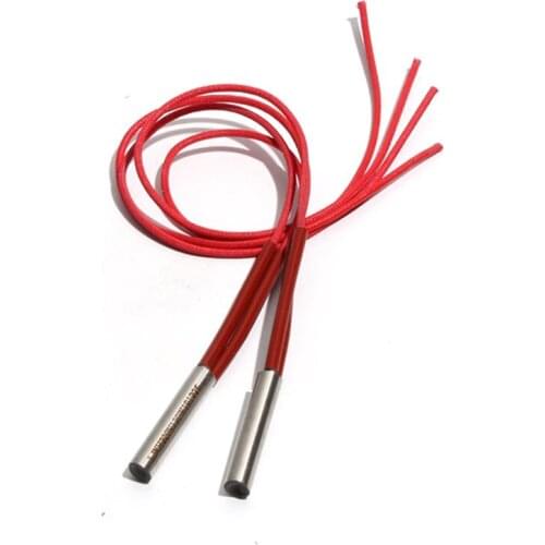 10PCS 14mm 25~35mm 201SUS Cylindrical Electric Heating Tube Tubular Rod 110V/220V/380V Single Head Heater 80W/90W/100W/110W/120W