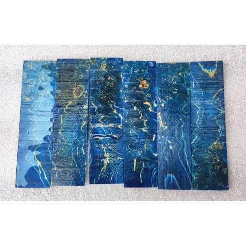 2x29x120mm Maple burl stabilized wood pen blank