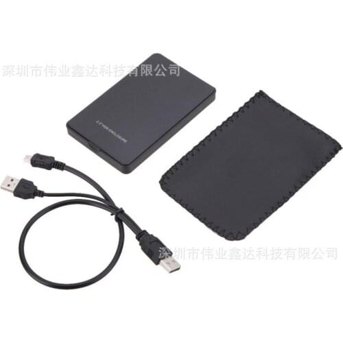 50pcs USB 2.0 HDD Hard Drive 2.5 inch SATA box 2TB External Enclosure Mobile Disk Box for Cases laptop hard drivec Hard Disk