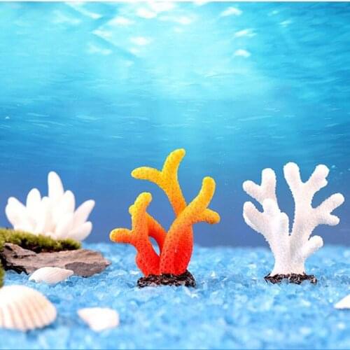 Fish Tank Micro-landscape Decoration Aquarium Simulation Coral Reef Rockery Decoration Decoration Aquatic Decoration Supplies