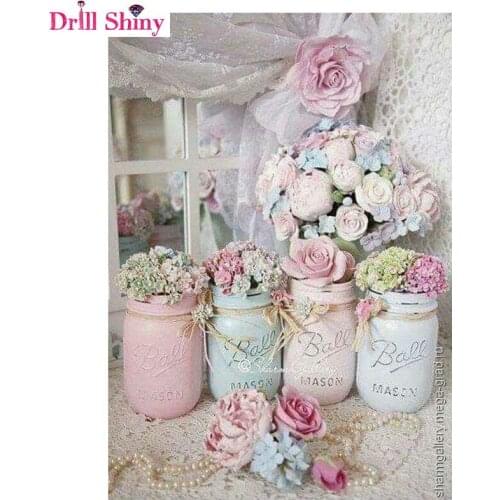 2017 New 5d Rhinestones Diy Diamond Mosaic Diamond Painting Cross Stitch Kits Full Drill Fabric Diamond Embroidery Flowers Rose