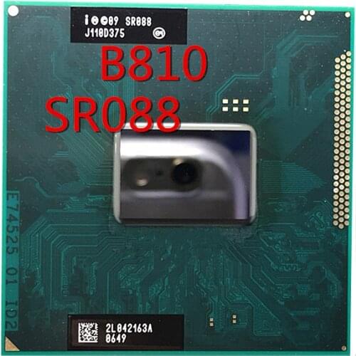 Free shipping latop CPU Laptop CPU B810 SR088 1.6GHz scrattered processor