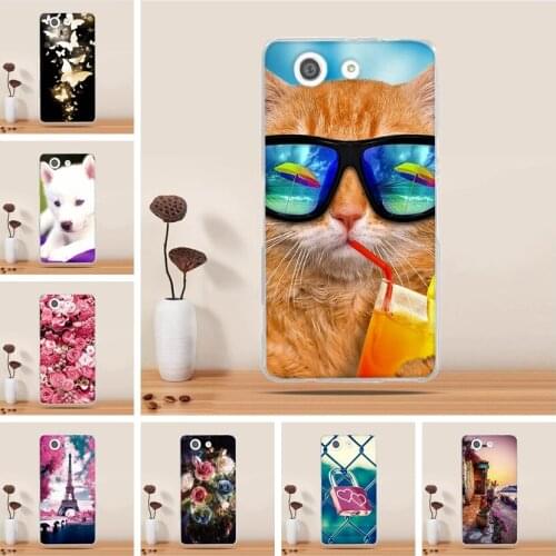 Case for Sony Xperia Z3 Mini Case Silicon Cover for Sony Z3 Compact Phone Cases For Sony Z3 Mini Compact D5803 D5833 Cover funda