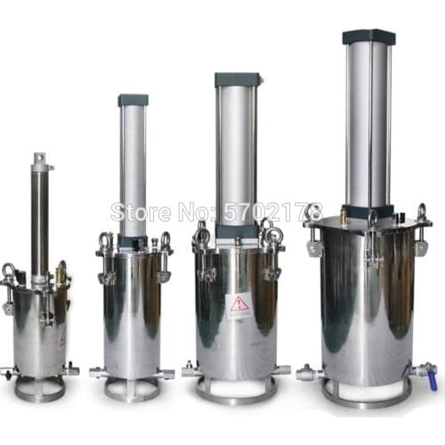 Cylinder piston pressure tank dispensing piston for high viscosity glue silicone PU glue dispensing pressure tank