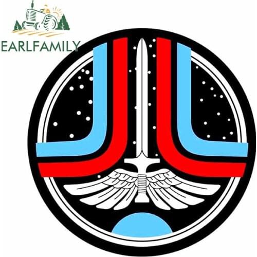 EARLFAMILY 13cm x 12.7cm for The Last Starfighter Vinyl Car Stickers Scratch-proof Window Trunk Decoration Decal for Vehicle