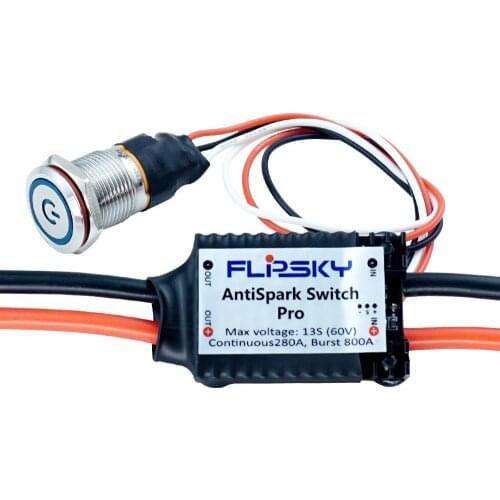 Electric Skateboard 280A Anti Spark Switch Pro Protect ESC Battery & Motors for EBike / Scooter/ Robots / RC Car Switch FLIPSKY