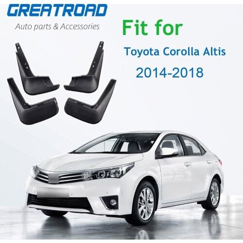 For Toyota Corolla Altis E140 2007-2013 Mudflaps Splash Guards Mud Flap Front Rear Mudguards Fender 2008 2009 2010 Mud Flaps