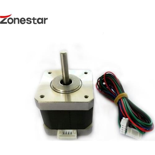Nema17 Stepper Motor Torque: 4000g.cm Current:1.2A 1.8 Degree / Step 5MM Shaft Diamete