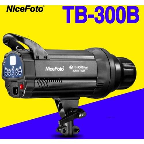 NiceFoto TB-300B 300W Studio Flash fast recycling time TB300B Studio photography studio light lamp touch button