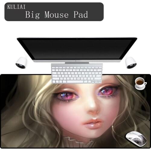 XGZ New Fashion Anime Girl Mouse Pad Mousepad Large Pad Laptop Computer Mouse Pads Gaming Mouse Mat for Gift for Girlfriend