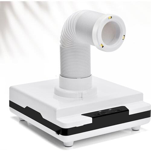 Professional 60W High Power Nail Dust Collector Nails Fan Machine Vacuum Cleaner Fingernail Art Nail Drills Acrylic Nail US Plug