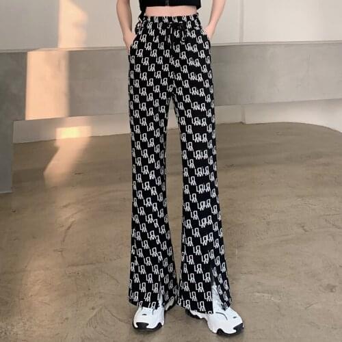 Qingerant Women's Flared Trousers