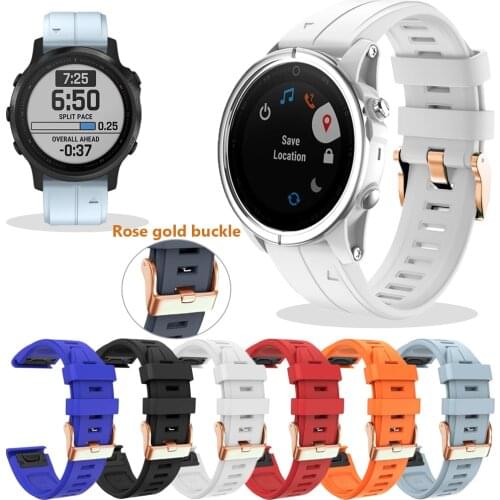 20mm Watchband For Garmin Fenix 6S 6S Pro 5S 5S Plus Quick release Silicone Band Fenix6s 5s Watch Easyfit fashion Wrist Straps
