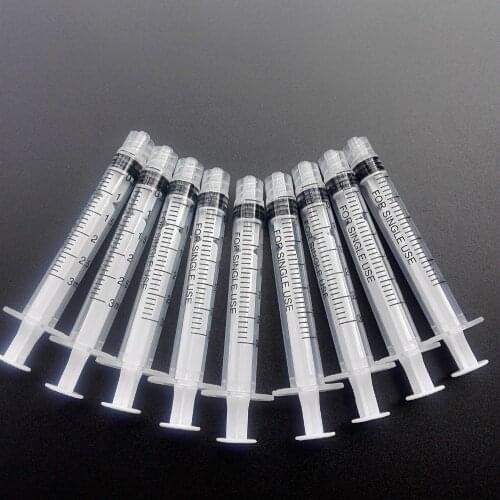50 piece 3ml syringe without needles use for industrial injection