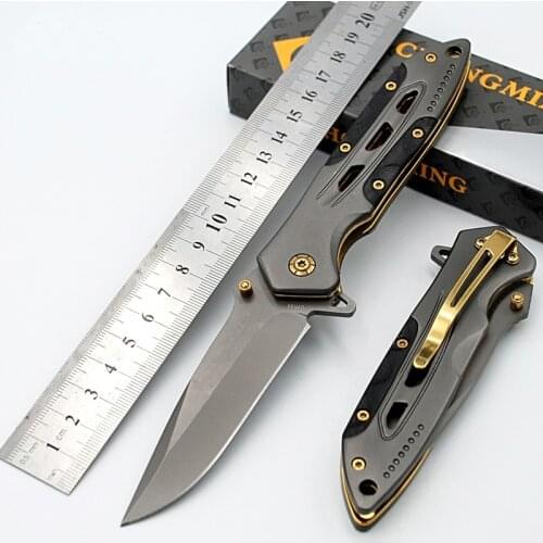 Outdoor Knife High Hardness Folding Knife Camping Tactical Portable Knife Multifunctional Survival Folding Knife Military Knife