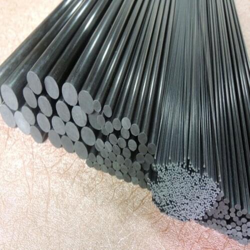 The Carbon Fiber Rod Is Used For Batch Of Fixed-Wing Aircraft With A Diameter 0.5 0.6 0.7 0.8 0.9 1 1.5mm 500mm