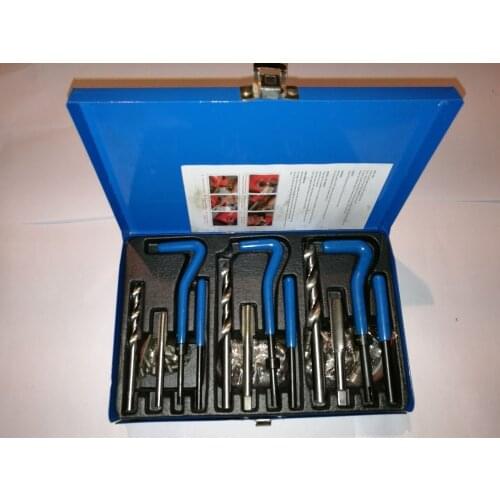 High Quality 88Pc Thread Repair tool set Rethread M6 M8 M10 Damaged Thread Garage Tool Universal Car repair tools