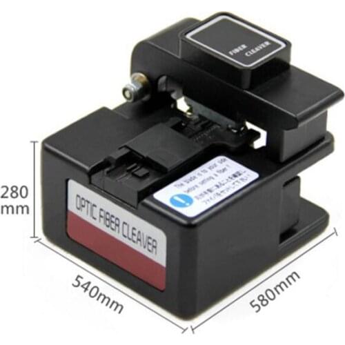 FT0709 High Precision Fiber Optic Cutter Used in FTTX FTTH 48,000 Fiber Cleaves Optical Fiber Cleaver Color Black Free shipping