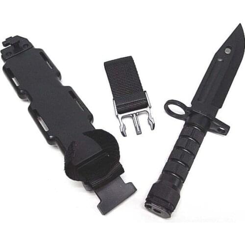 1:1 rubber model Loveslf airsoft sword bayonet sharp high quality and best price hunting tactical M9 knife