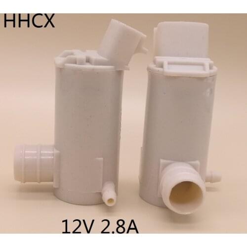 2pcs/lot High-power Universal car Windshield glass 12VDC 2.8A water jet motor Cleaning pump motor Automotive Wiper Spray Motor