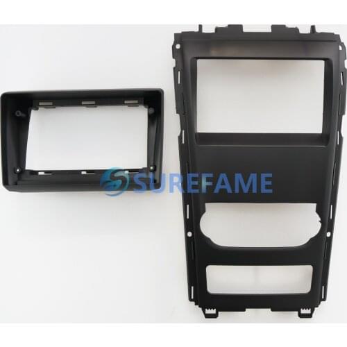 9 inch Car Fascia Radio Panel for 2011+ MAHINDRA XUV500 Dash Kit Install Facia Console Bezel Plate Adapter 9inch Cover Trim