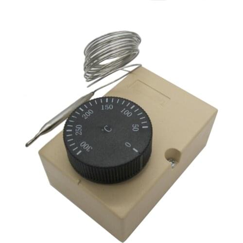 AC220V 50-300C temperature Control switch thermostat temperature controlled switch temperature controller waterproof box