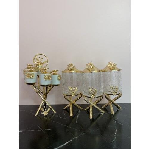 Spice Set Jar Set and 6-piece spice set