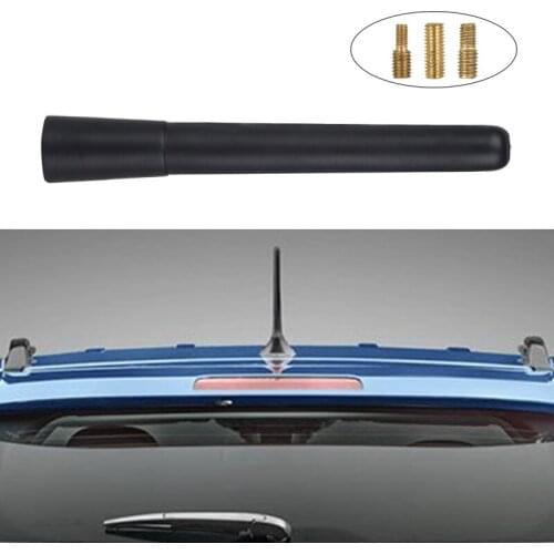 3 Screws Car Universal Antenna Covering Multiple Models 4 "Car Auto Radio Antenna Car Mast Whip For BMW Mazda For Toyota Golf