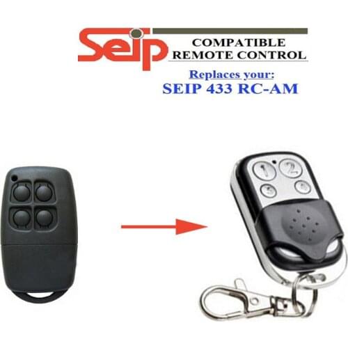 For Seip RC-AM garage door replacement 433mhz remote very good