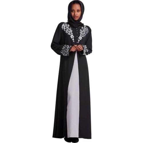 Eid Mubaraka Muslim Fashion Indian Clothing Abaya Long Dress Women Robe Dubai Turkey Party Islamic Costume New Africa Costume