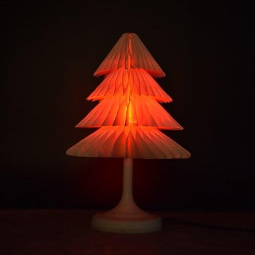 Creative Gifts Strange Christmas Colorful Night light Mini Touch LED Desk lamp USB Charging Xmas Tree Lights , Support Drop Ship