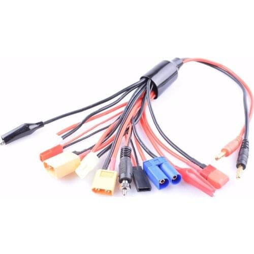 10 in 1 new RC Lipo Battery Multi Charger Plug Adapter Converter Charging Cable for rc car and plane accessories