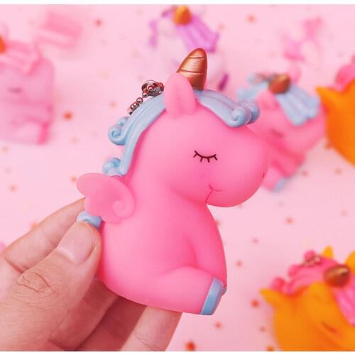 Soft Cute Unicorn Squishy Squeeze Squishy Toys Mini Stress Relief Squeeze Toys For Kids Adult Anti Stress Relieve Toy