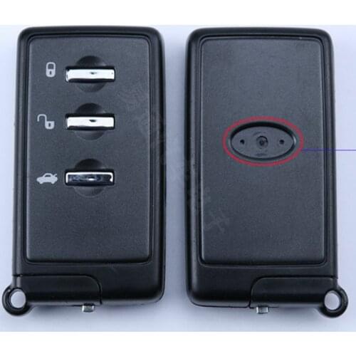 DAKATU 3+1/4 Button New Remote Smart Car Key Shell Case For Subaru Outback Tribeca Forester with Uncut DAT17 Blade