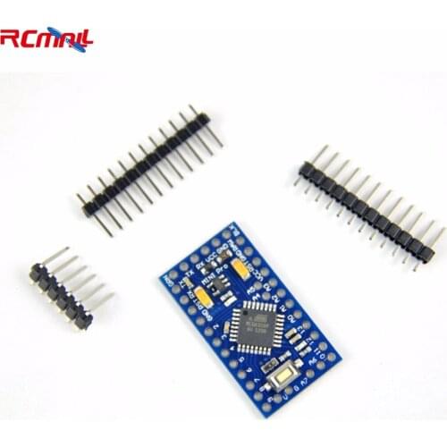 RCmall Leonardo Pro Micro Pro Mini Atmega328P 3.3V 8M Replace ATmega128 for Arduino Compatible Nano FZ0104