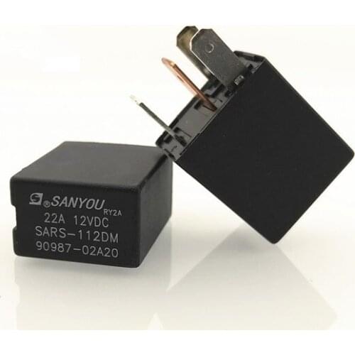 2pcs Relay fog light relay 90987-02A20 SARS-112DM