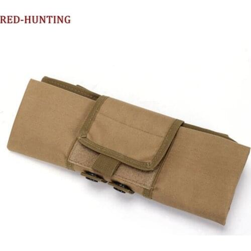 Tactical DUMP Bag Large Airsoft Foldable Pouch Bag Tactical Magazine DUMP Ammo Drop Utility Pouch Bag
