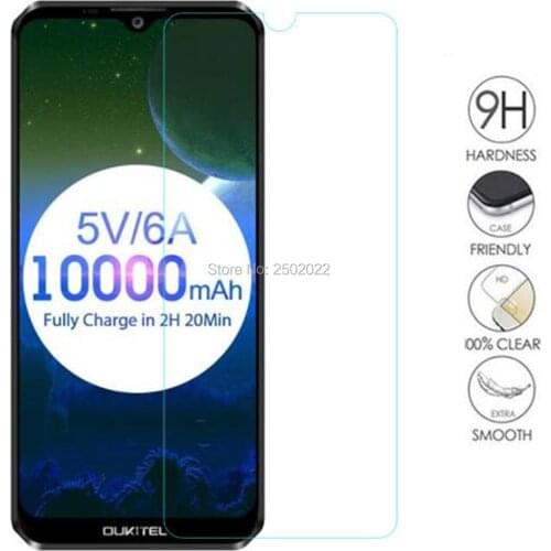 Tempered Glass for Oukitel K12 Screen Protector 9H Protective Mobile Phone Front LCD Film For Oukitel K12 6.3" Case Glass Cover