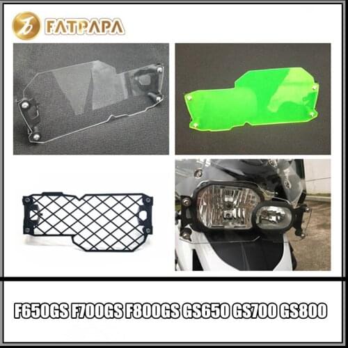 Motorcycle Headlight Guard GS Style Clear Front Lamp Protector Cover For BMW F650GS F700GS F800GS GS650 GS700 GS800