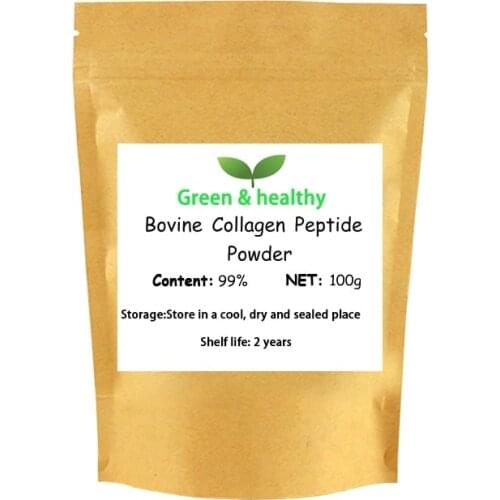 Factory Pure Natural Hydrolyzed Bovine Collagen Peptide Powder for Skincare Cosmetics Moisture replenishment