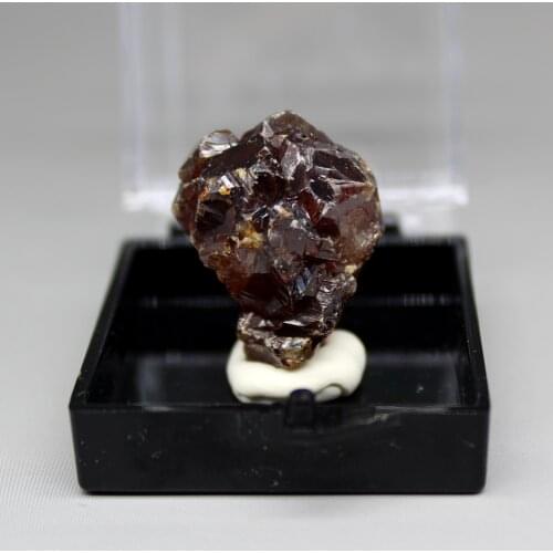 100% Natural rare sphalerite mineral specimens stones and crystals quartz crystals healing crystal box size 3.4 cm