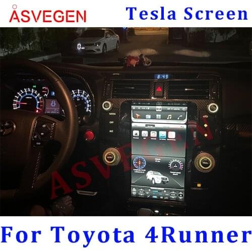 13.6" Android 10.0 For Toyota 4Runner 2009-2019 With 64G Tesla Car Multimedia Player Navigation Audio Radio HeadUnit Stereo