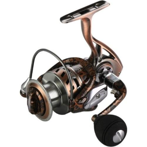 5.2:1 14 BB Spinning Reel Saltwater Wedkarstwo Reel Carp Angeln Wheel De Pesca 1000-7000s Rock Fishing Vessel Trolling Wheels