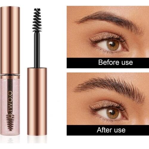 6.5g Eyebrow Styling Gel Waterproof Long Lasting Mild Portable Brow Gel for Women